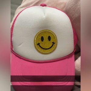 smiley face hat